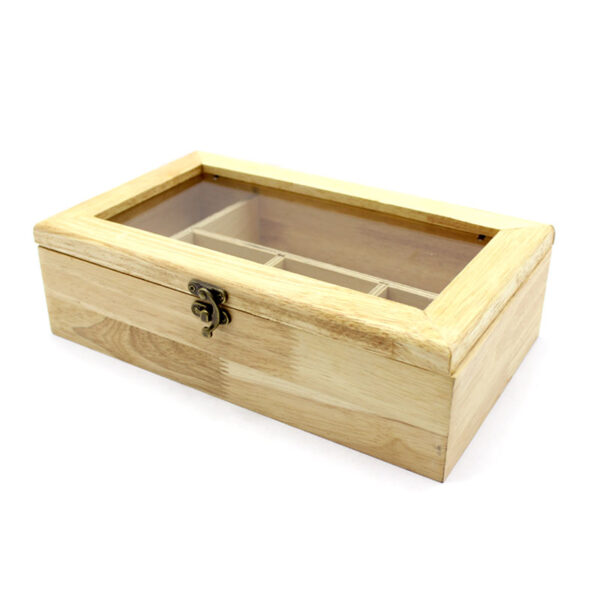 جعبه تی‌بگ ۵ خانه | نگهدارنده چای کیسه‌ای شیک، کاربردی و چندمنظوره