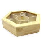 جعبه تی بگ ۷ خانه ۶ ضلعی بزرگ