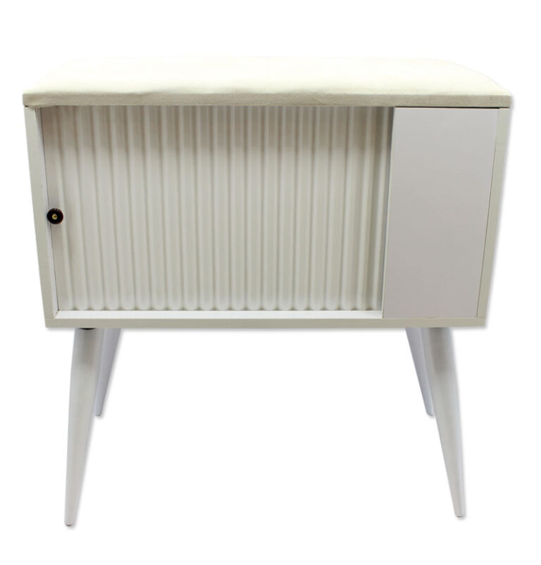 میز اتو با کمد مخصوص چرخ خیاطی | طراحی شیک و کم‌جا