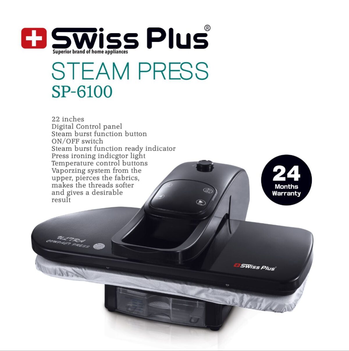 اتو پرس سوئیس پلاس SP-6100 اتو پرس سوئیس پلاس SP-6100