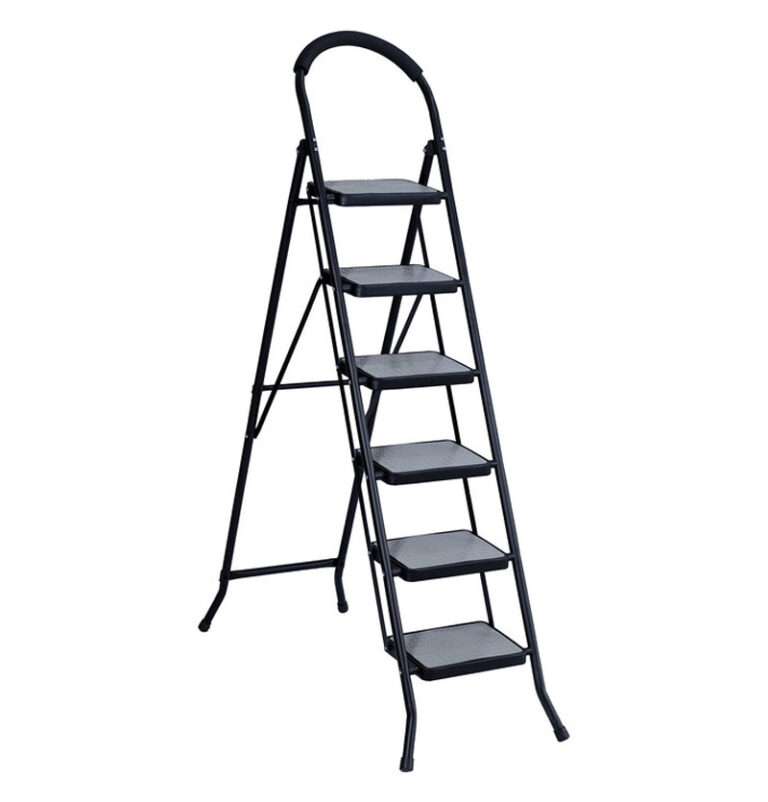 نردبان ۶ پله مرولین فلزی تاشو