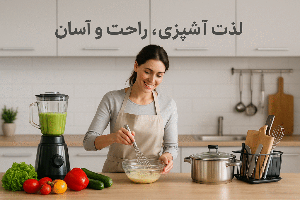 لذت آشپزی، راحت و آسان: تجربهای متفاوت با ابزارهای باکیفیت آشپزخانه