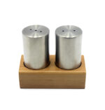  نمکپاش جفتی استیل با پایه فلورانس