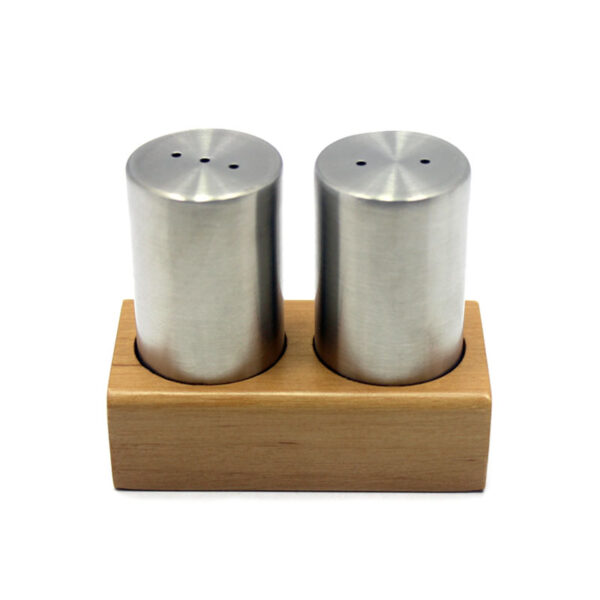 نمکپاش جفتی استیل با پایه فلورانس