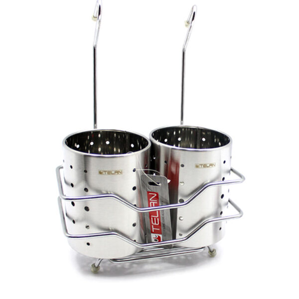 جاقاشقی دوقلو تلن استیل آویز بزرگ