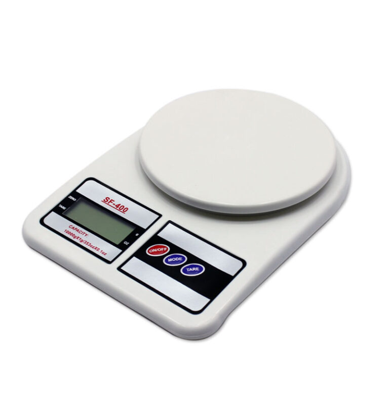 ترازو آشپزخانه دیجیتال مدل SF-400 | دقیق، سبک و مقرون‌به‌صرفه