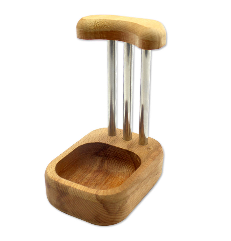 جاقاشقی کنار گاز ایستاده چوبی و استیل | نگهدارنده قاشق و کفگیر آشپزخانه جاقاشقی کنار گاز ایستاده چوبی و استیل | نگهدارنده قاشق و کفگیر آشپزخانه