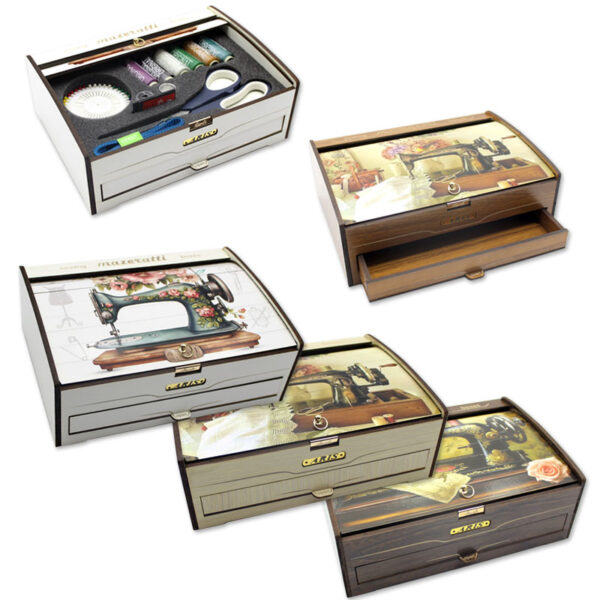 جعبه نخ و سوزن آریس مدل مازراتی