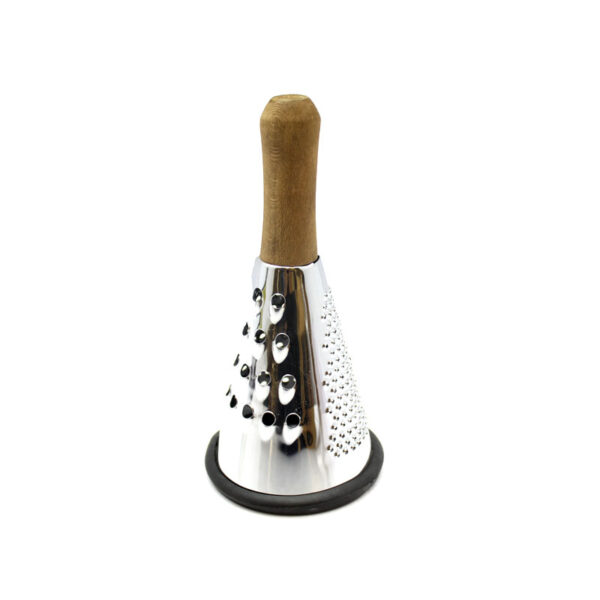 رنده مخروطی کوچک دسته چوبی