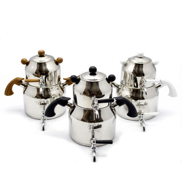 کتری و قوری ایما استیل شیردار