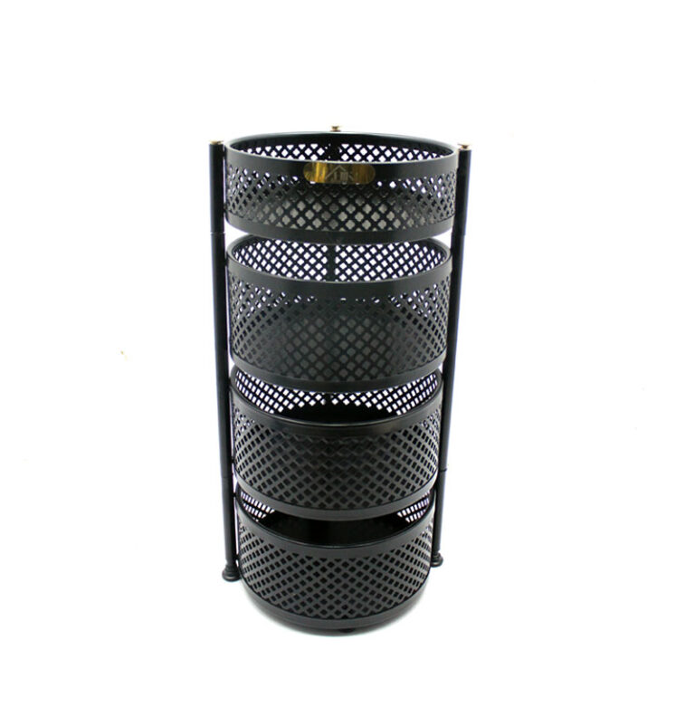 جا پیازی ۳/۵ طبقه متحرک مشکی | نظم‌دهنده کاربردی آشپزخانه