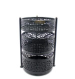 جا پیازی ۲/۵ طبقه متحرک مشکی | نظم‌دهنده شیک آشپزخانه