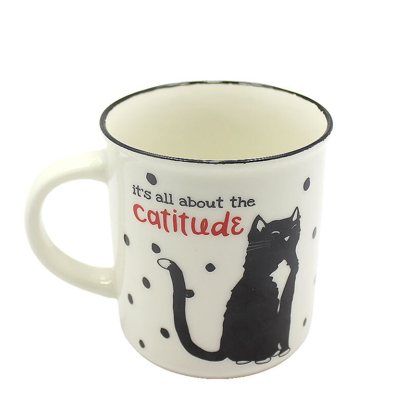 ماگ طرح گربه | لیوان سرامیکی فانتزی مناسب هدیه