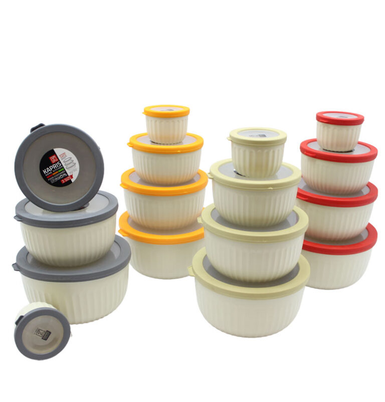 باکس کاپریس پلاستیکی درب‌دار – ست ۴ عددی